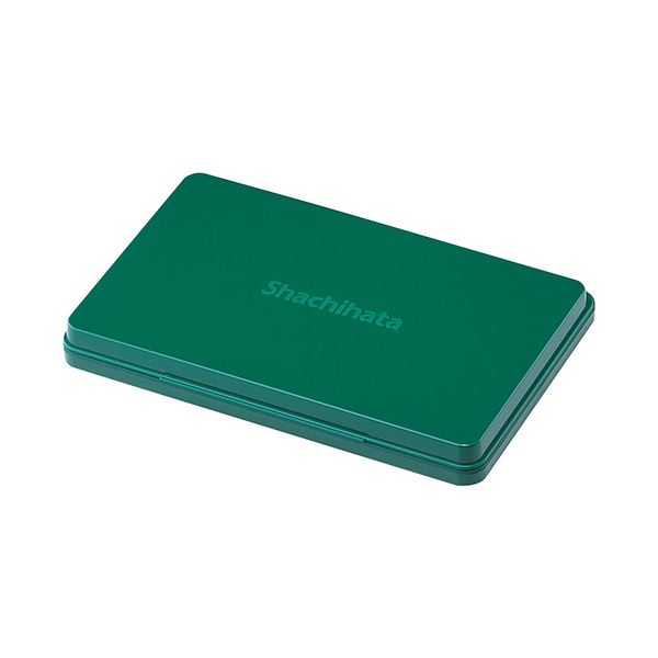 シヤチハタ スタンプ台 特大形 緑 HGN-4-G 1個 【×3セット】 【 セット販売 まとめ買い 割引 オフィス 文房具 文具 業務用 オフィス用品 】 文具 オフィス用品 印鑑 スタンプ 朱肉