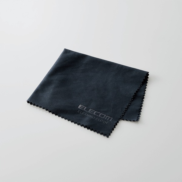 ELECOM エレコム クリーニングクロス / 抗菌 ・ 防臭タイプ / ブラック KCT-009BKDE【×5セット】 【 セット販売 まとめ買い 割引 】 パソコン クリーナー クリーニング