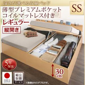 【精神的な統合築き上げるｻｰﾋﾞｽ付 踊躍上ぼり式臥榻 納める臥榻 】 納める調度品 納める臥榻 大収容能力 薄型プレミアムポケットコイルマットレス付き添い人 衣嚢捲線 【縦食い違い】 【セミシングルベッド 】 マットレス仕かける セミシングルサイズ 【深さ:レギュラー】 インテリア・寝具・収納-フレーム・マットレスセット-ベッド