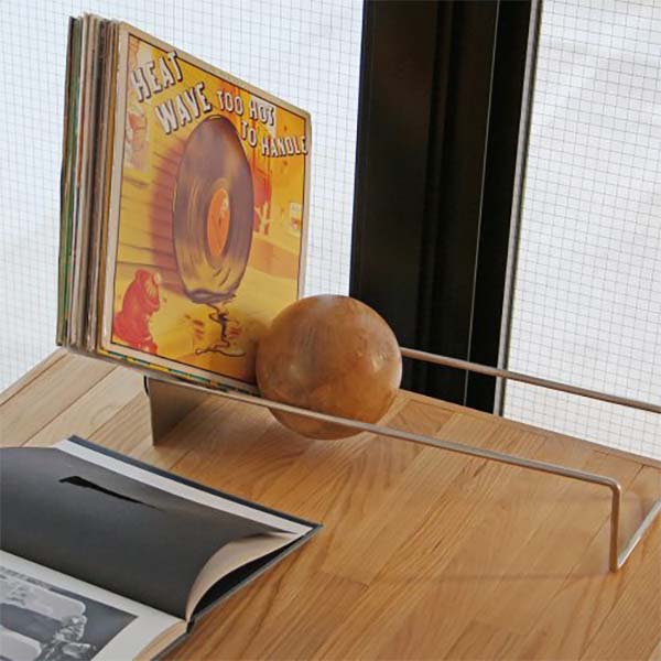 Slope Book End “Silver” 傾斜面ブックエンド \