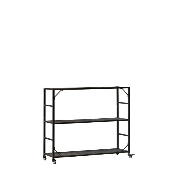 LIGHT-WEIGHT IRON MESH SHELF / ライトウェイトアイアンメッシュシェルフ 3TIERED【スチールシェルフ ワイヤーシェルフ メッシュ インダストリアル】|agleam