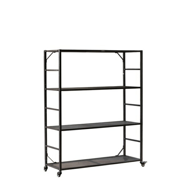 LIGHT-WEIGHT IRON MESH SHELF / ライトウェイトアイアンメッシュシェルフ 4TIERED 【スチールシェルフ　ワイヤーシェルフ　メッシュ　インダストリアル】