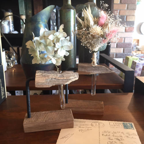 楽天市場 古材一輪挿しベース 花瓶 一輪挿し フラワーベース ガラス おしゃれ 試験管 かわいい フレーム ドライフラワー 生花 Agleam