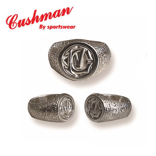 全国どこでも 送料無料 ！！新作！！ 【 CUSHMAN 】25TH. アニバーサリーシルバーリング 【 クッシュマン 】silver925　メンズ＆レディース 　リング　指輪　29255