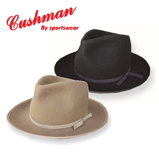 全国どこでも 送料無料 !新作!【 CUSHMAN 】フェルトハット【 クッシュマン 】メンズ&レディース ハット ウール 帽子 29348|AGOGO