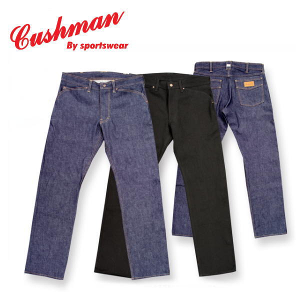 楽天市場】全国どこでも 送料無料 ！新作！【 CUSHMAN 】14ozデニム