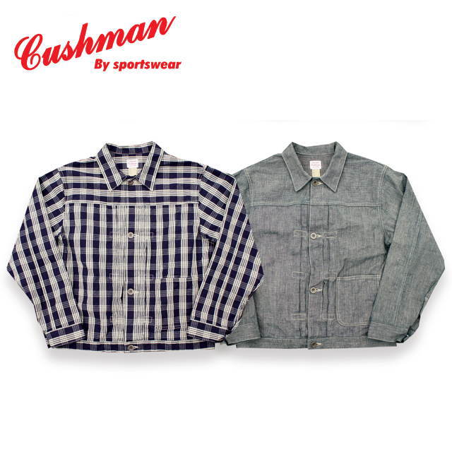 【CUSHMAN】パラカジャケット 【クッシュマン】メンズ＆レディース　アウター コットン100％ 日本製 21051