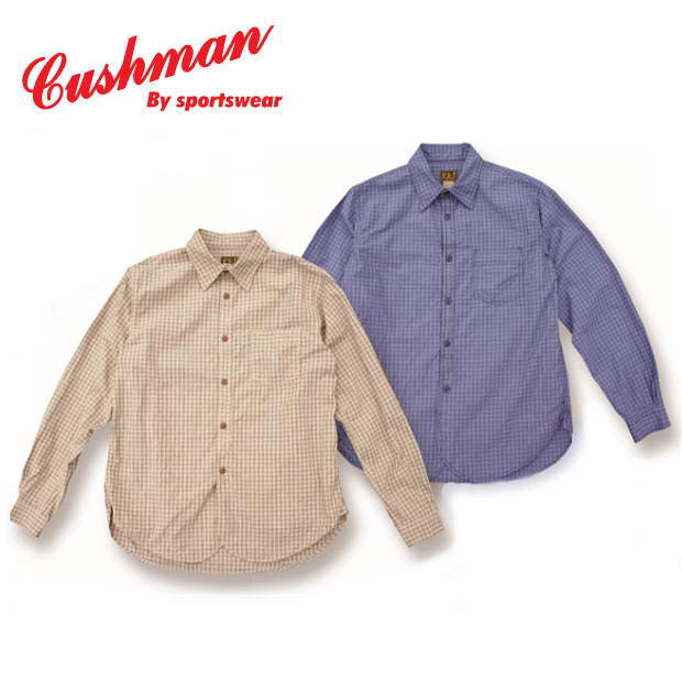 ブランド古着！日本製 cushman ビンテージ ストライプ ワークシャツ 楽天市場】CUSHMAN クッシュマン VINTAGE CHECK WORK SHIRTS