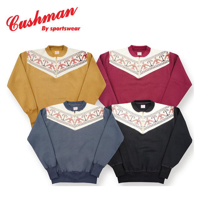 CUSHMAN クッシュマン ハーフジップ タートル スウェット M 楽天市場】全国 どこでも 送料無料 ！！新作！！【 CUSHMAN