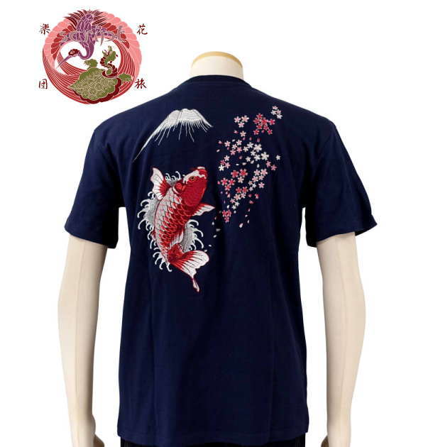 楽天市場】和柄Tシャツ 花旅楽団 はなたびがくだん スクリプト