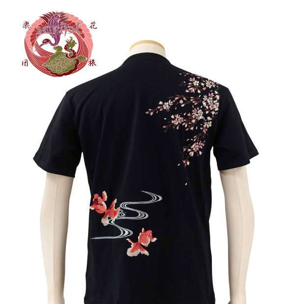 楽天市場】衣櫻 ころもざくら 和柄 半袖 Tシャツ メンズ ドライ T