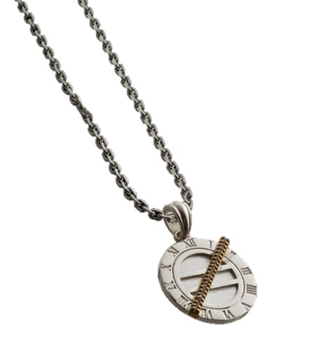 【notECOOL(ノットイクール)】THE TIME?※チェーン別売り※(ネックレストップ ペンダント Silver925 キュービックジルコニア アクセサリー ギフト プレゼント)|A-SELECT