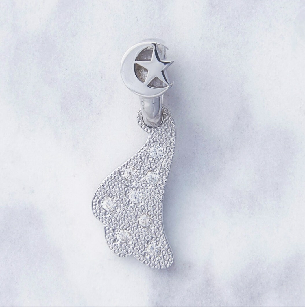 【Crescent Luna(クレセントルナ)】VOLAR※チェーン別売り※(ネックレストップ ペンダント Silver925 キュービックジルコニア 羽根 翼 アクセサリー ギフト プレゼント)
