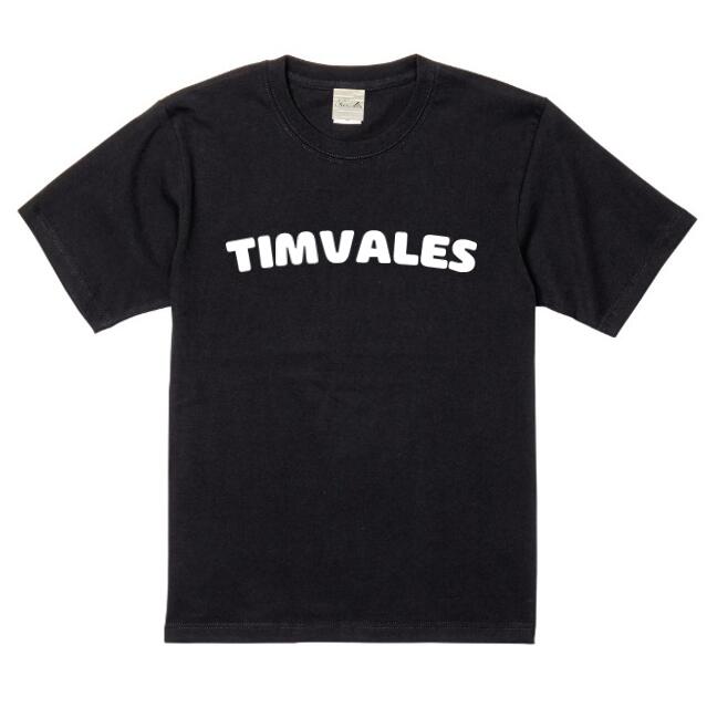 【Timvales(ティンバレス)】TVT103【BLACK×WHITE】(Tシャツ アパレル 半袖 綿100% ギフト プレゼント)