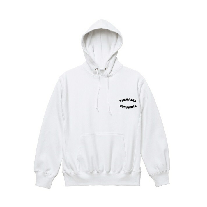 【Timvales(ティンバレス)】TVP201【WHITE×BLACK】(パーカー 御召しもの 長袖 裏起毛 差し上げ物 差し上げ物)