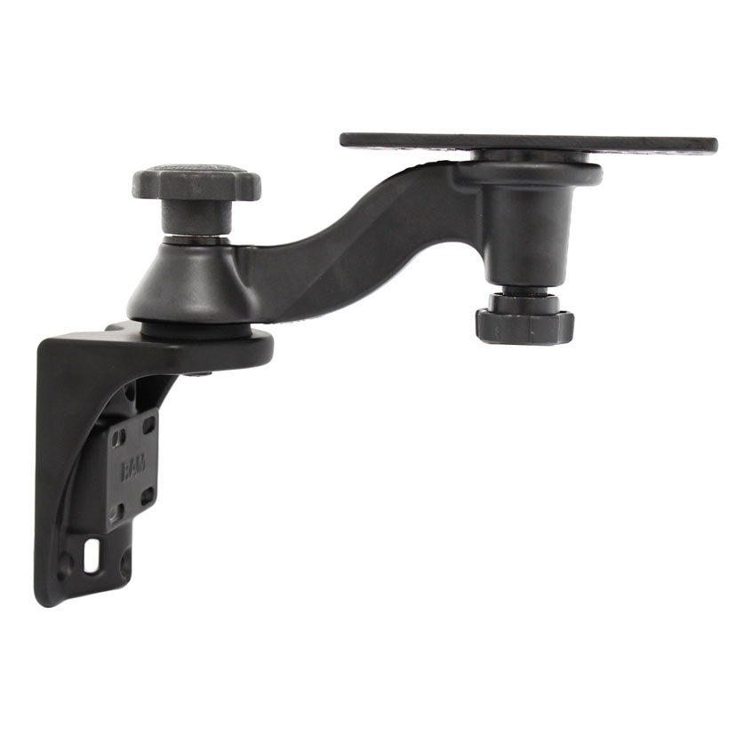 【Ram Mounts/子ヒツジマウント】ランダムアクセス記憶装置-109Vスイングアームマウントタテ (Q4S-ANK-002-001) 魚探 マウント