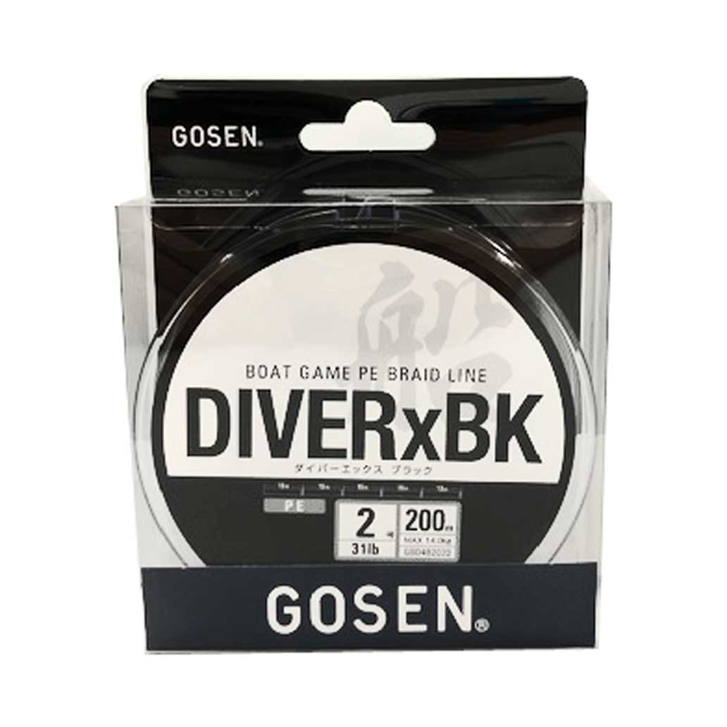 楽天市場 Gosen ゴーセン Gbd4b Diver X Bk 0ｍ 2号peライン 船用ライン 船釣り 釣り糸 熊人楽天市場店