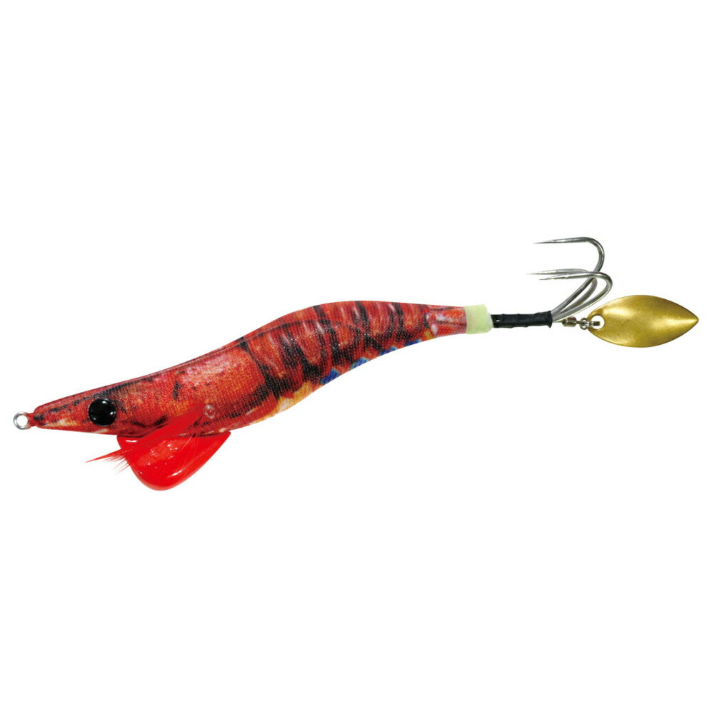 楽天市場 Harimitsu ハリミツ Ve 66 蛸墨族 リアル赤エビ Reb 25g 1505 タコ餌木 エギ 蛸釣り 熊人楽天市場店