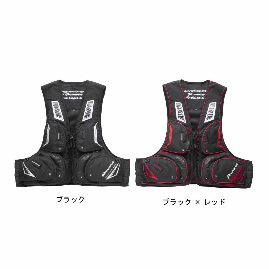 【PROMARINE/プロマリン】WFA012-BK ハイパー フローティングベスト 釣り用