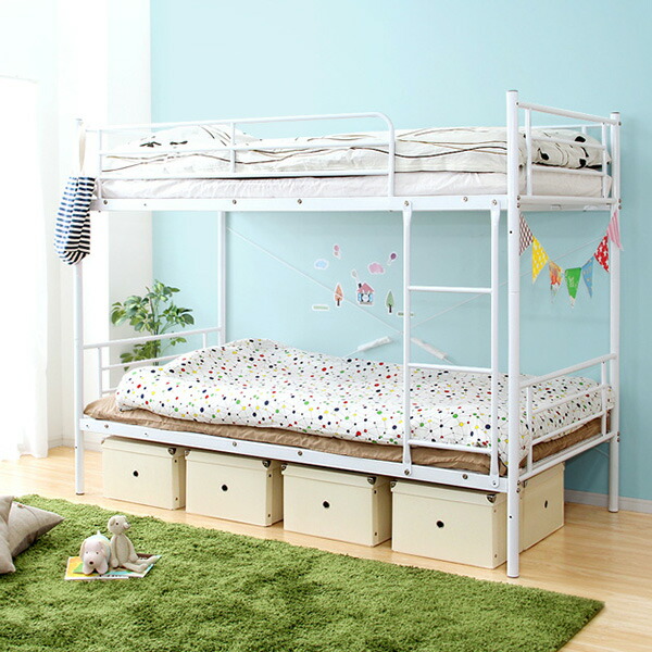 春夏新色 楽天市場 二段ベッド 2段ベッド 子供 大人用 安い おしゃれ キッズ 子供部屋 北欧 頑丈 丈夫 安全 パイプ 分割 分離 セパレート シングル 落下防止 家具 インテリア通販 アットカグ 50 Off Www Lexusoman Com