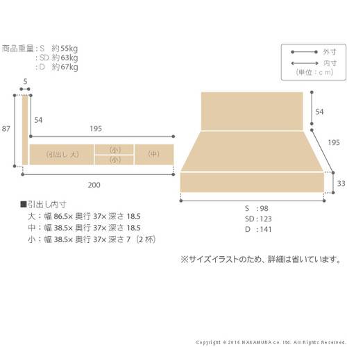 ベッド ダブルベッド セミダブル ベット ベッドフレーム おしゃれ 安い