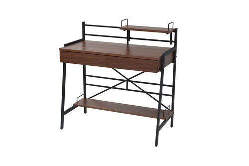 アイアン パソコンデスク 高さ調節 大人 低い ウォールナット Pc Pcデスク シンプル 本棚 北欧 パソコンデスク ローデスク 低い 小さい ラック コンパクト おしゃれ 幅90 おしゃれ ローデスク 一人暮らし 高さ調節 安い 子供 勉強机 勉強机 収納