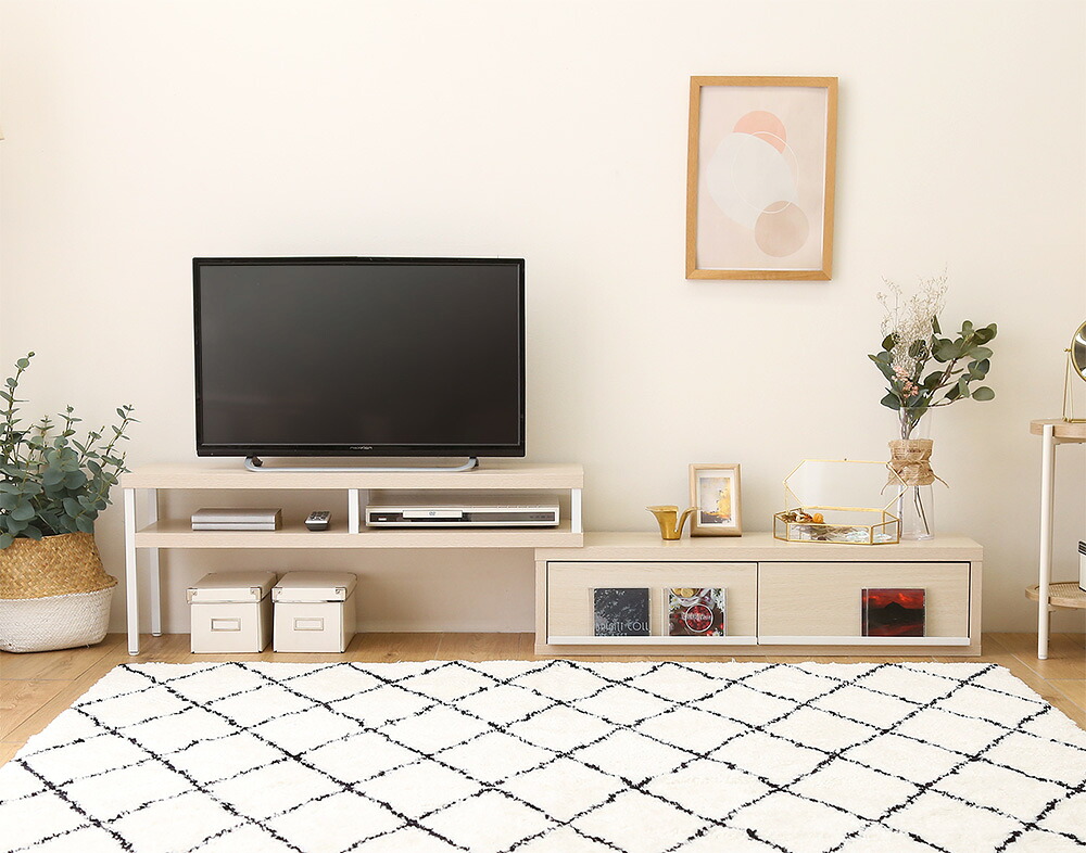 テレビ台 コーナー おしゃれ 安い ローボード TVラック 引き出し 収納 完成品 アンティーク かわいい 伸縮 角置き L字 変形 32型 37型 40型 43型 45型 ローデスク パソコン台 ノートpc 脚付き 棚 学習 机 座卓 一人暮らし ワンルーム ナチュラル ホワイト 白 幅100