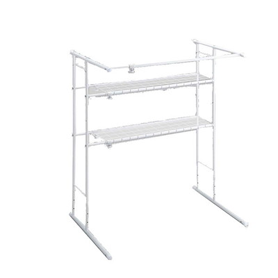 楽天市場 押入れ 押し入れ クローゼット 高さ 幅 伸縮 ハンガーラック 低い パイプハンガー コートハンガー 衣類収納 ポールハンガー 物干し 部屋干し 送料込 Woods ウッズ