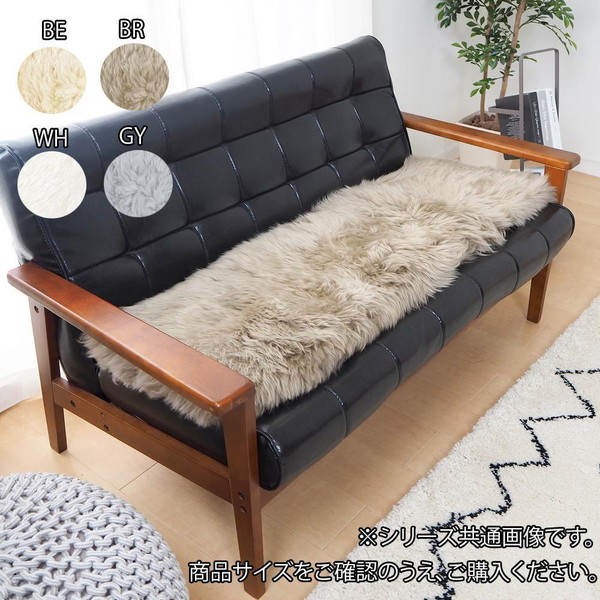 長座布団 シートクッション チェアパッド チェアマット 座布団 チェアクッション 枕 ピロー グレー|家具・インテリア通販 アットカグ