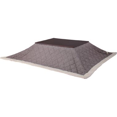 こたつ布団 単品 掛布団 掛け布団 コタツ布団 長方形 ツイード ブラウン 茶色 4尺 80×120 80×105 天板用 190×230 2人用 二人用 3人用 三人用 4人用 家族 フリース メレンゲタッチ ボア 北欧 和室 和風 和モダン 高級 スタイリッシュ 火燵布団 省エネ 暖かい 安い 激安|家具・インテリア通販 アットカグ
