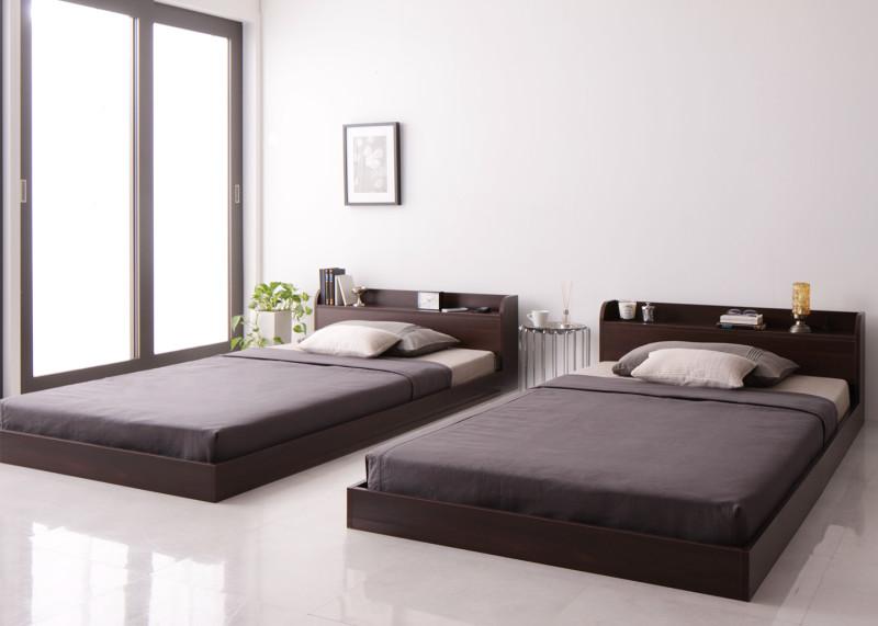 正規激安 棚 低床 フロアベッド 低い ロータイプ ローベッド クイーン ベッド ラック メンズ ヴィンテージ モダン おしゃれ 北欧 フレーム 充電 コンセント リモコン メガネ ティッシュ スマホ 携帯 枕元 ヘッドボード 宮付き ベッドフレーム