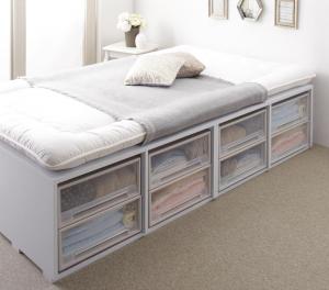 メーカー包装済 楽天市場 セミダブルベッド 一人暮らし Sd マットレス付き ベッド下収納スペース 高い 床下 大容量 ヘッドレス ヘッドボードなし 布団 直置き マットレス不要 フラット床板 土台 箱型 デザイナーズ ホテル モダン 高級 メンズ 家具 インテリア通販