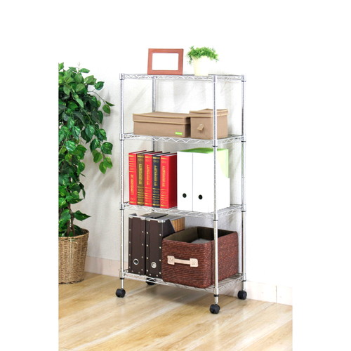 楽天市場 アイアンラック シェルフ 4段 メタルラック アイアン スチールシェルフ ワイヤーラック リビング収納 食器棚 キッチンストッカー メタルラック スチールラック ラック 壁面収納 キッチン 収納 隙間ラック メタルシェルフ 送料無料 ポイント 家具