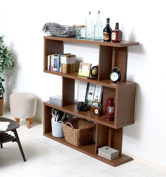 高い素材 オープンシェルフ オープンラック おしゃれ 北欧 木製 安い 棚 ラック 収納 キッチン 台所 整理棚 リビング収納 収納棚 軽量 ブラウン 幅1 奥行30 高さ129 新品即決 Www Erail Gr