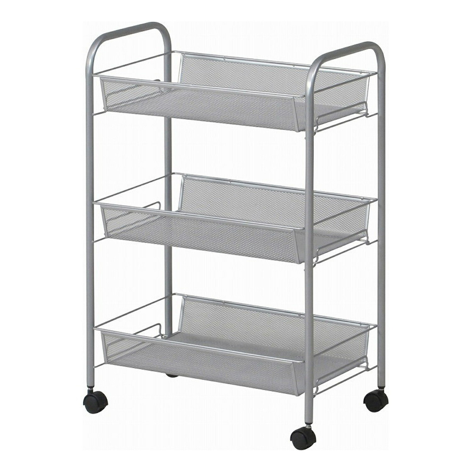 楽天市場】デスクワゴン スチール キャスター付き キャスター付 ワゴン