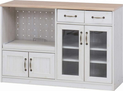 楽天市場 食器棚 おしゃれ 北欧 安い キッチン 収納 棚 ラック 木製 レンジ台 ロータイプ コンパクト ミニ 調味料 小型 小さいサイズ 一人暮らし 大容量 約 幅90 白 カウンター スライド 炊飯器置き場 レトロ 引き出し 約 奥行40 カントリー アンティーク ワイド コンセント