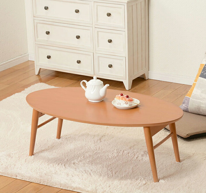 ローテーブル センターテーブル ちゃぶ台 木製 折りたたみ おしゃれ 北欧 リビングテーブル コーヒーテーブル 応接テーブル ローデスク 机 一人暮らし 楕円 オーバル 折れ脚 棚付き 二段 収納 モダン デザイナーズ レトロ 90 50 高さ32 本日特価