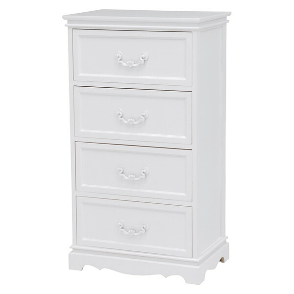 チェスト 収納 洋服 衣類 整理 タンス 木製 おしゃれ 北欧 安い 引き出し リビング 寝室 ベッドサイド 桐 4段 キャビネット 電話台 アンティーク かわいい 姫系 プリンセス エレガント 高級 ヨーロピアン 約 幅50 奥行35 高さ90 Onpointchiro Com