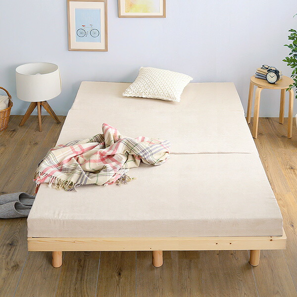 楽天市場】BlueBoxマットレス敷布団厚さ6cm三つ折り腰の悩みから解消極