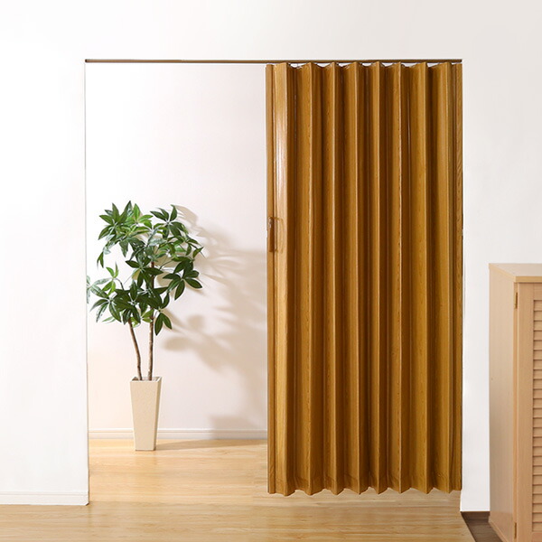 楽天市場】アコーディオンカーテン 間仕切り カーテン パタパタ 部屋