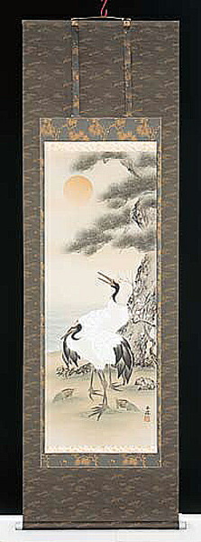 楽天市場】掛軸 水墨山水／箕輪翠香 美術年鑑掲載作家 号 12万6千円