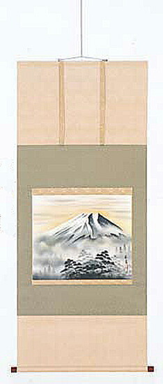 楽天市場】掛け軸 水墨山水 森島清泰 美術年鑑掲載作家 肉筆 掛軸 全国