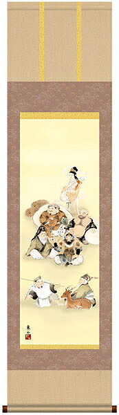 楽天市場】掛軸 掛け軸 四社明神 小型掛け軸 : 御朱印帳の高野山法徳堂