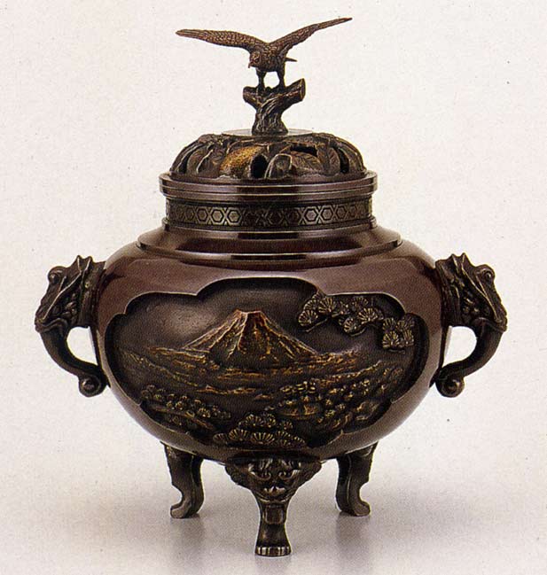 2品　銅製置物　カマキリ　蟷螂　翼可動　茶道具　雨宮宗作　刻印あり　金工品 楽天市場】銅器 置物 蟷螂 カマキリ 銘あり 雨宗宮 関節可動 翼