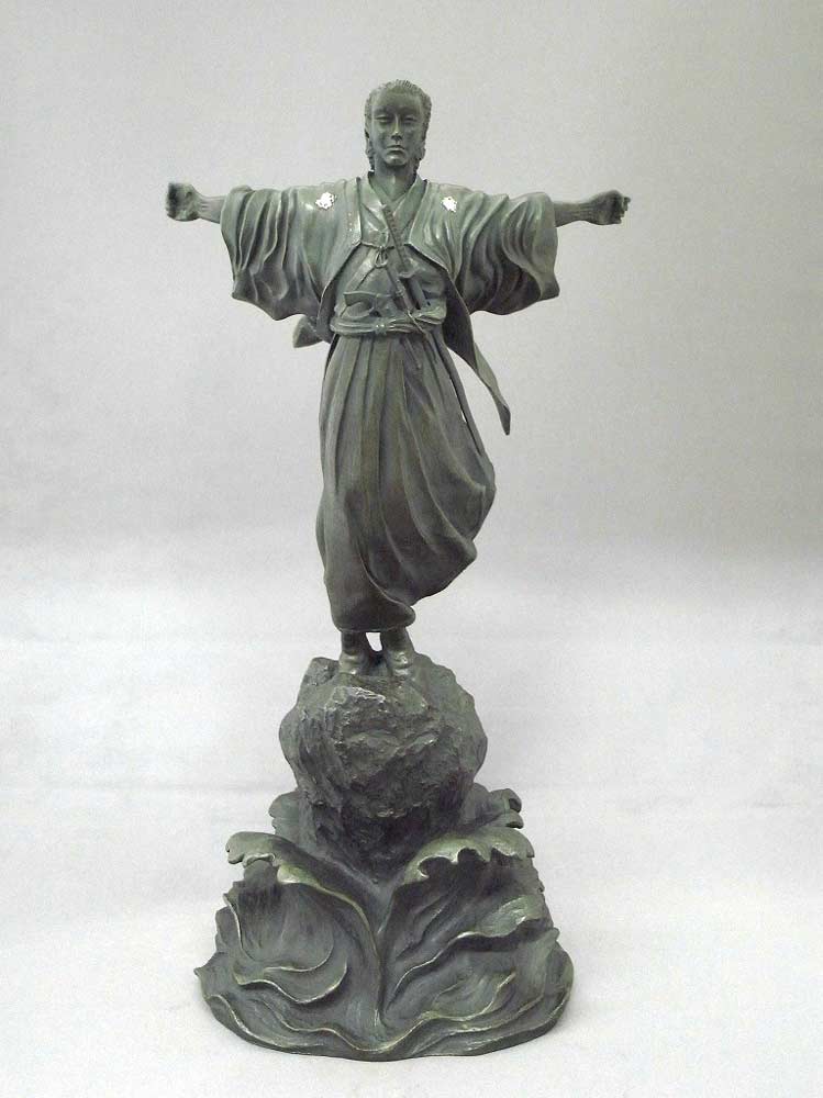 専用　喜多敏勝作　銅器　坂本龍馬像　31cm9cm12.5acm 専用 喜多敏勝作 銅器 坂本龍馬像 31cm9cm12.5acm - メルカリ