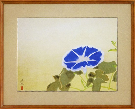 奥村土牛【弦月】 楽天市場】奥村土牛 弦月 木版画 : ギャラリーダッドアート