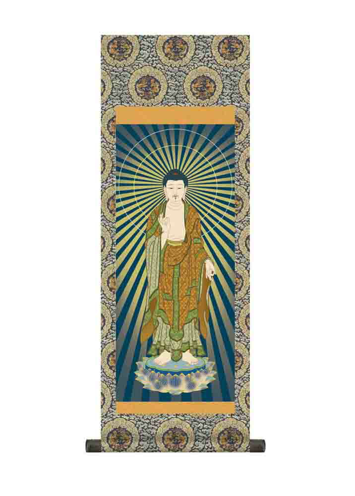 ♥掛軸　慈忍 慧猛　高野山 真言宗　野中寺再興　木箱付き　掛け軸　骨董品 imgrc0069690336.jpg