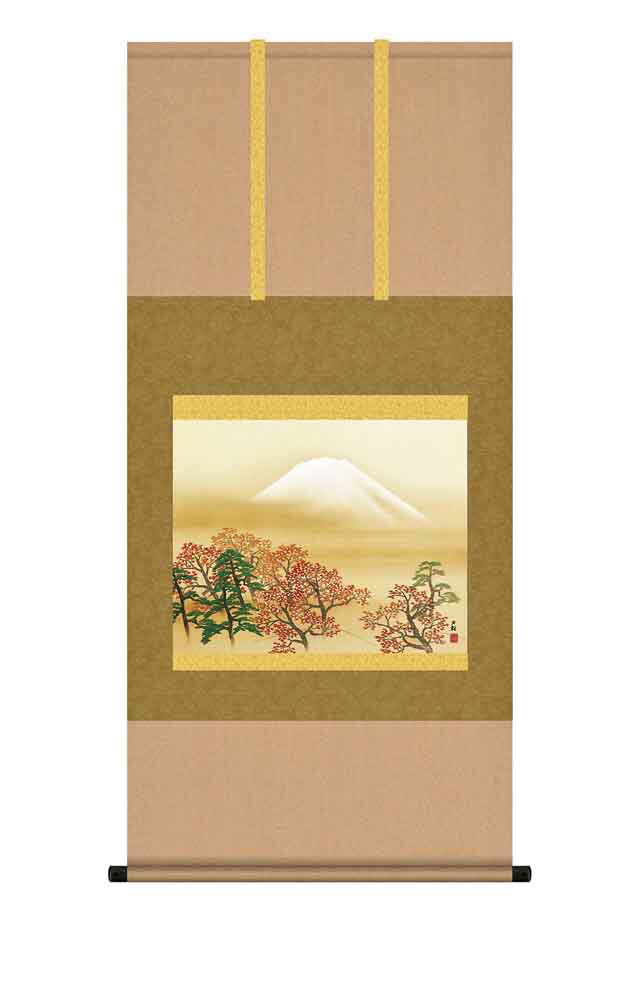 掛け軸　日本心神／横山大観　尺五横　『横山大観150周年特別企画』　掛軸　全国送料無料 20,600円