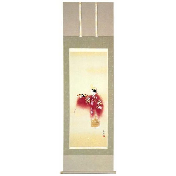 楽天市場】掛軸 旭波 川崎光則 尺五立 掛け軸 全国送料無料 【smtb-k