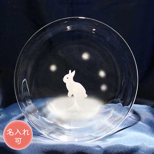 楽天市場】うさぎ ガラス 小皿 国産 ハンドメイド うさぎ好き